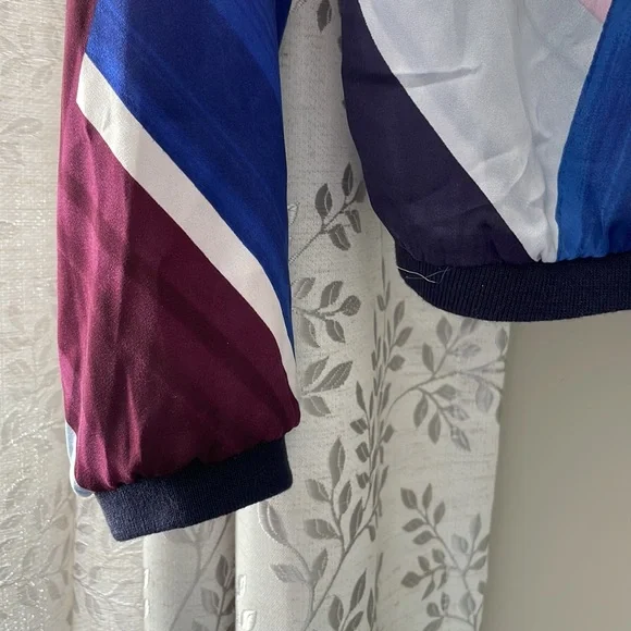 Mexx Silk like zippered jacket size Large - Picture 7 of 7